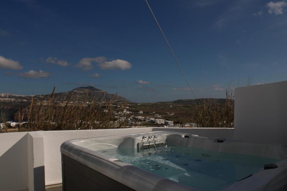 Villa Solasta #1 With Jacuzzi In Santorini Akrotiri  Luaran gambar