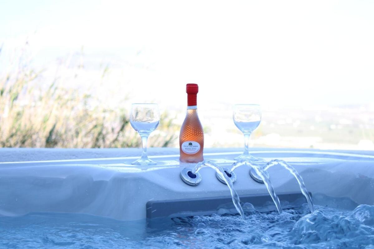 Villa Solasta #1 With Jacuzzi In Santorini Akrotiri  Luaran gambar