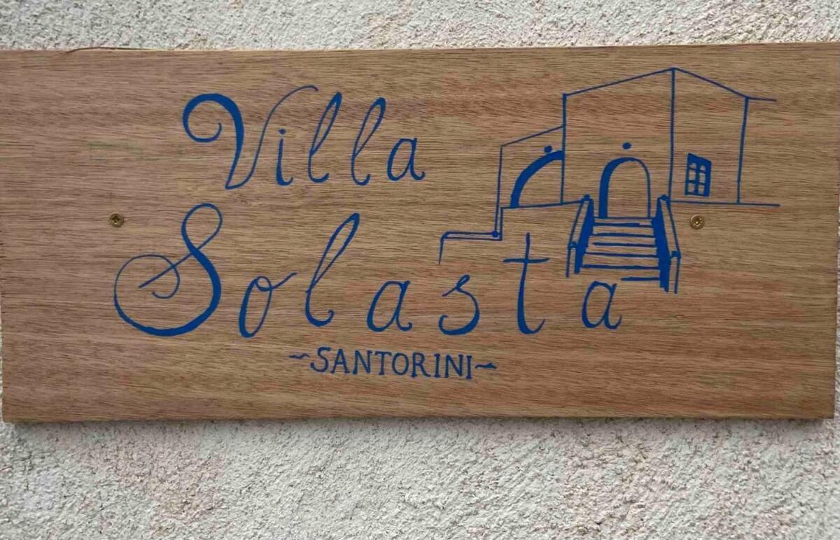 Villa Solasta #1 With Jacuzzi In Santorini Akrotiri  Luaran gambar