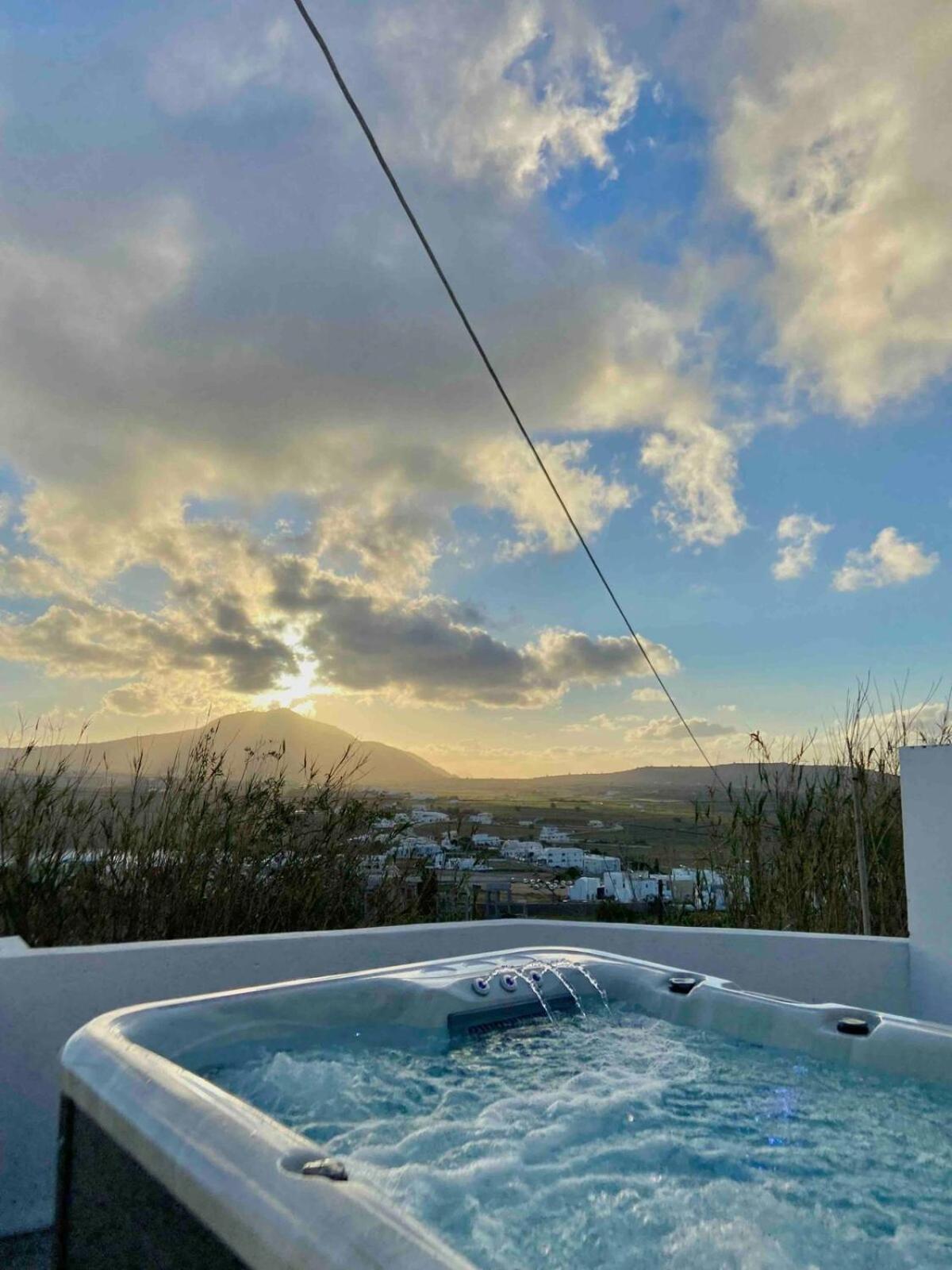 Villa Solasta #1 With Jacuzzi In Santorini Akrotiri  Luaran gambar